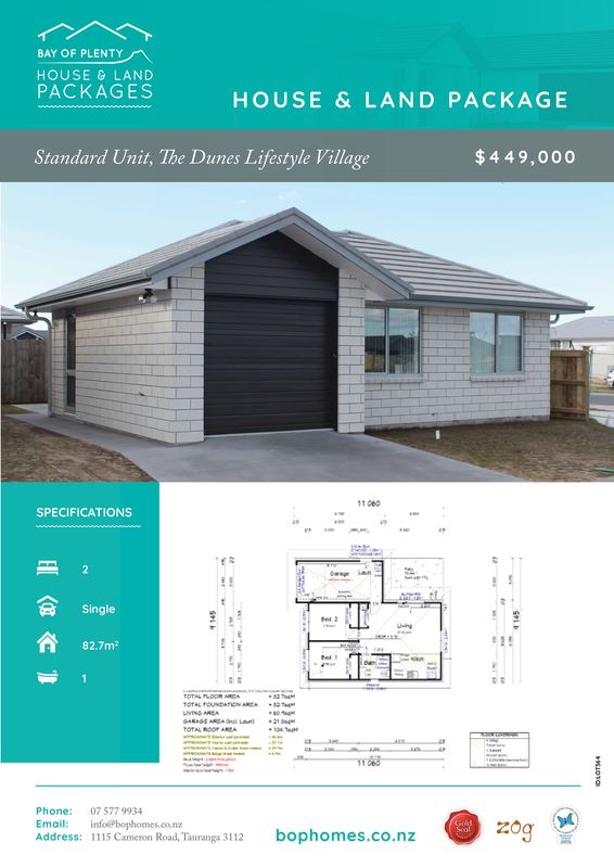 Bay of Plenty House and Land Packages Lifestyle Village